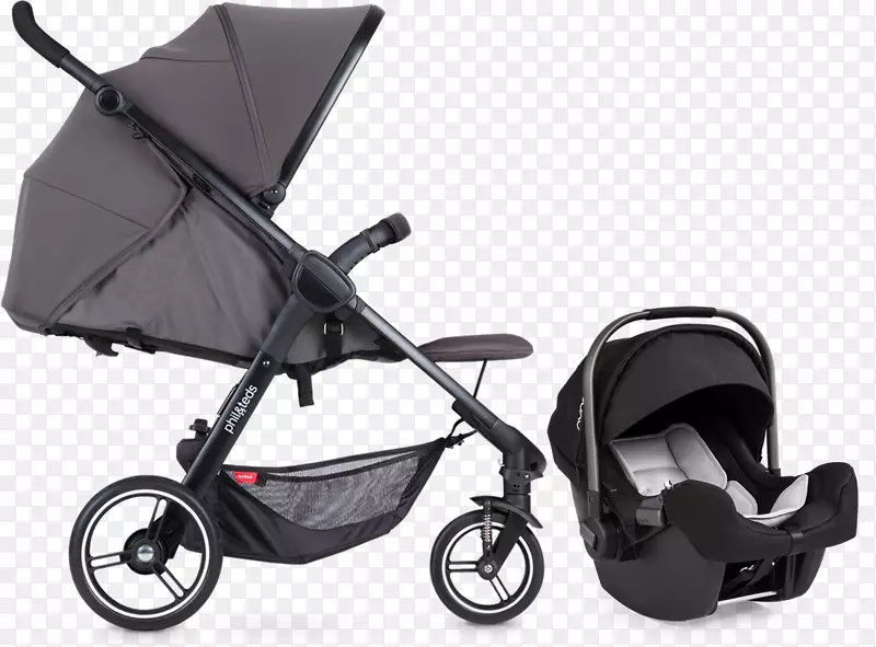 婴儿车运输菲尔和测试婴儿和蹒跚学步的汽车座椅布里克斯b-敏捷3