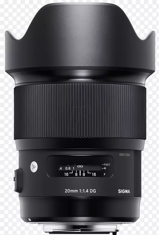 西格玛50 mm f/1.4 dg hsm a镜头可安装西格玛艺术广角20 mm f/1.4 dg高速摄影镜头西格玛艺术35 mm f/1.4 dg hsm-照相机镜头