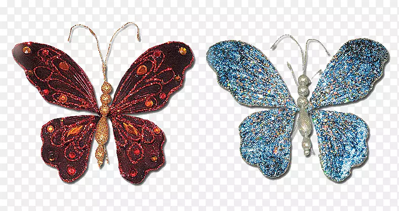珠宝蝴蝶和蛾.珠宝