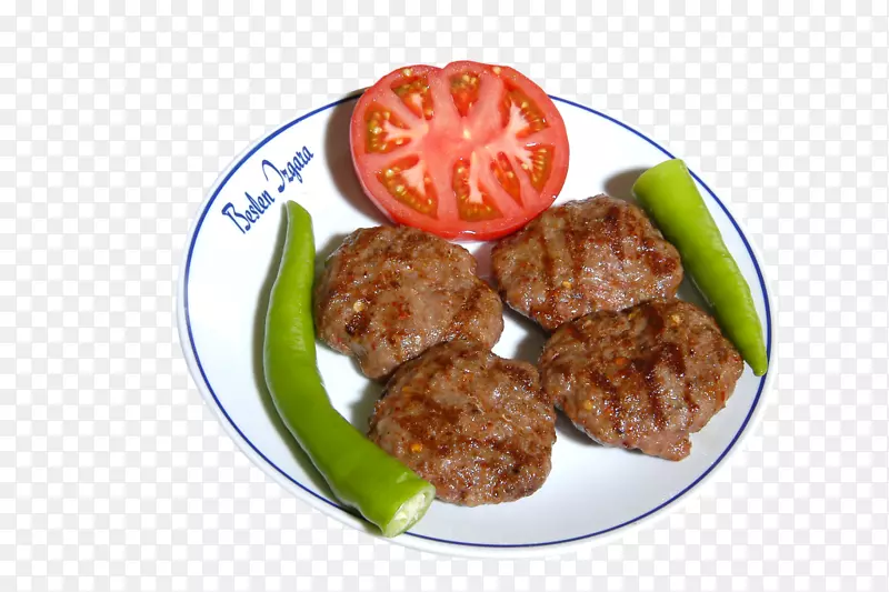 肉丸炸薯条Şet izgara-Steakhouse kofta素食料理-肉类
