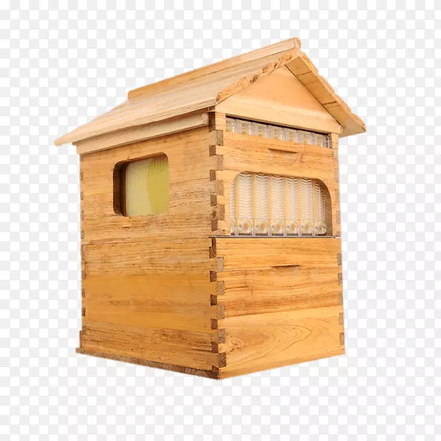 西方蜜蜂流蜂巢蜂箱框架蜜蜂