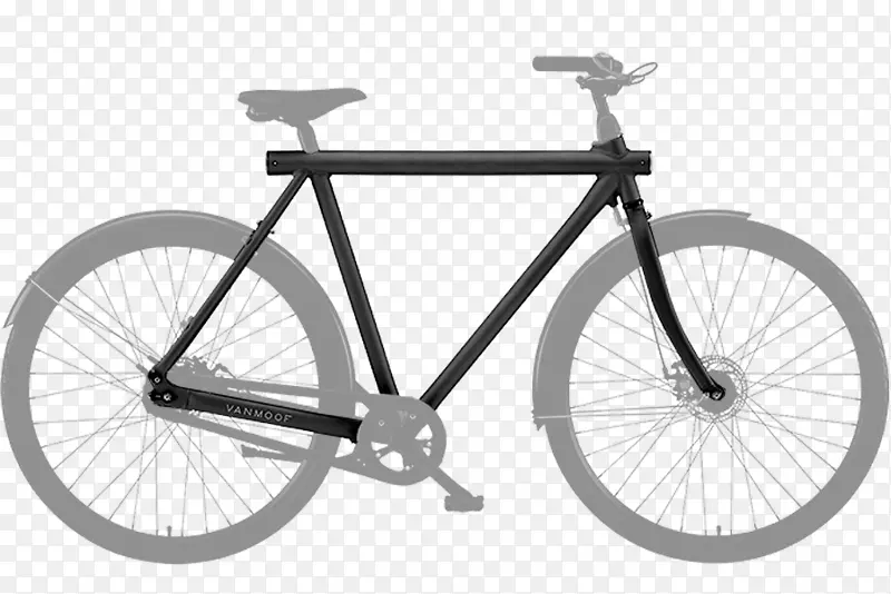 固定齿轮自行车城市自行车范莫夫B.V。单速自行车