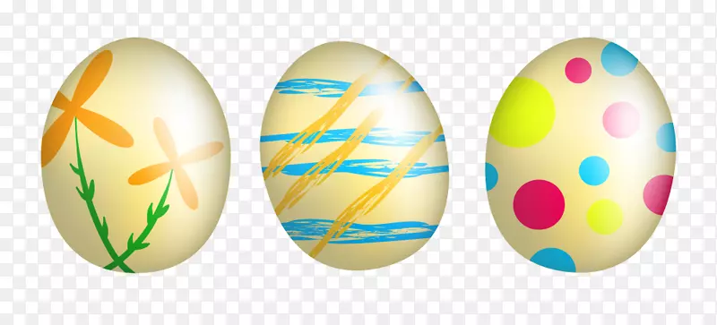 复活节彩蛋-3个复活节彩蛋