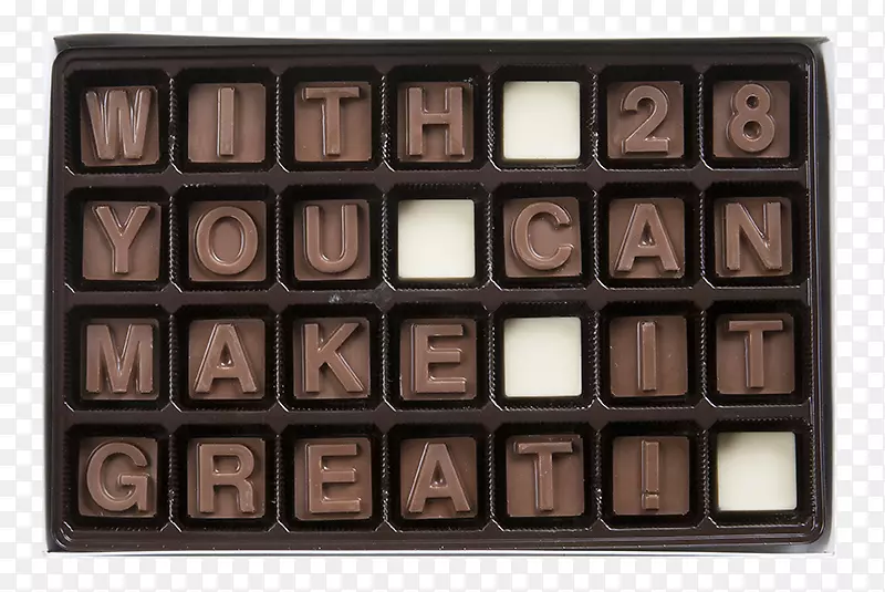 巧克力棒-巧克力字母