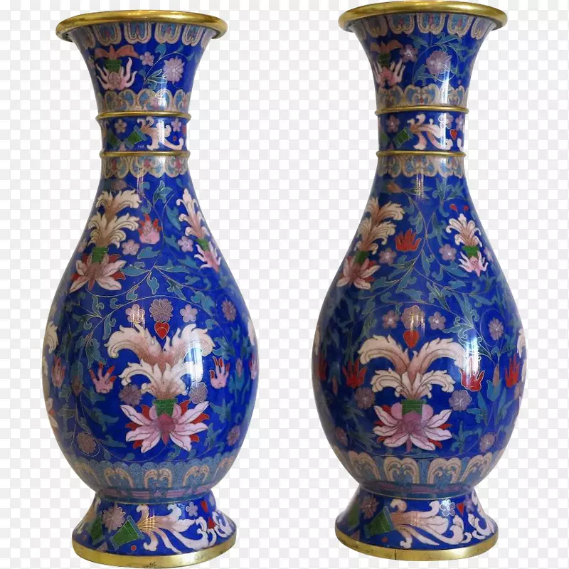 陶瓷景泰蓝花瓶