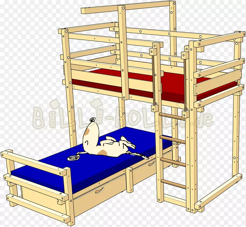 床架双层床家具房-儿童床