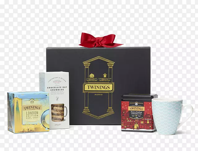 Twinings，茶，食物，礼品篮，手摇篮-可爱的礼品盒