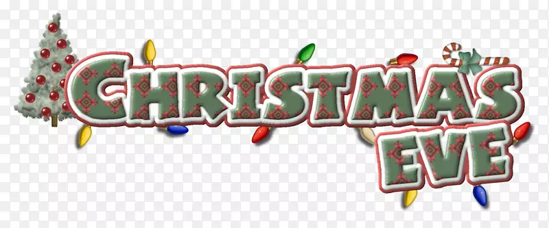 圣诞节标志装饰品牌字体-圣诞节