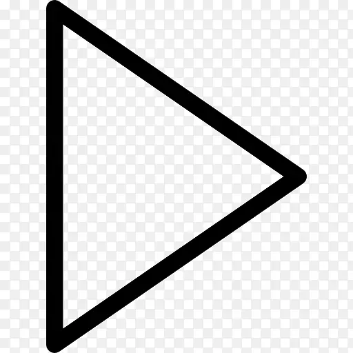 直角三角形剪贴画-三角形箭头