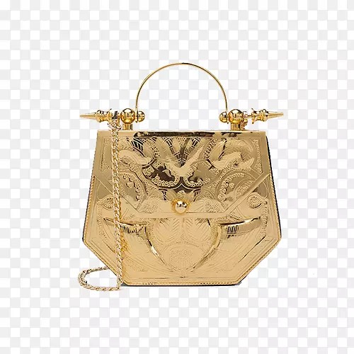 旗舰店米诺迪设计的手提包-黄金六角形