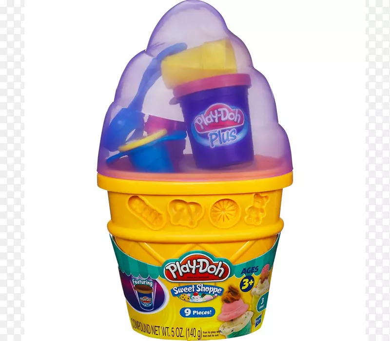 玩-doh冰淇淋锥玩具-冰淇淋