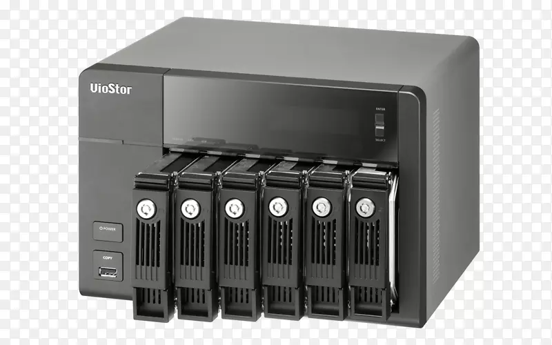 网络录像机QNAP系统公司网络存储系统数据记录器硬盘驱动器网络存储