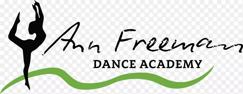 安·弗里曼舞蹈学院标志芭蕾舞-芭蕾舞