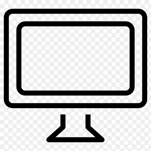 显示设备计算机监视计算机图标电子可视显示电视机电视