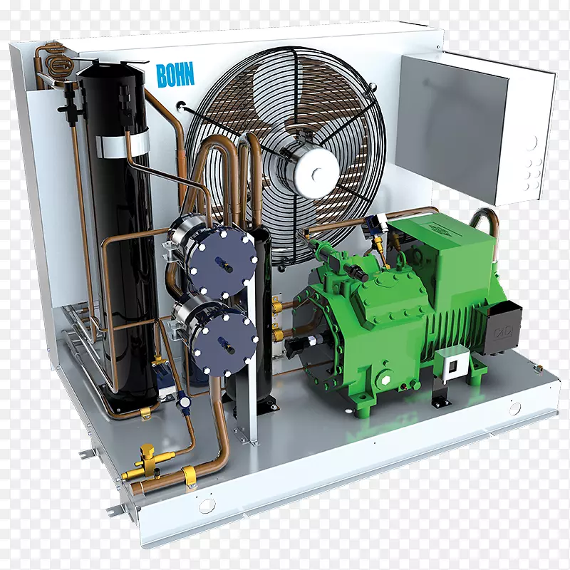冷凝器热泵制冷循环压缩机冷库