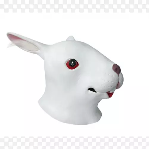 乳胶面罩帽兔面罩