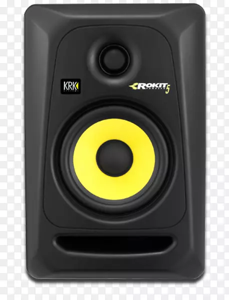 录音室监控器Krk Rokit g3 krk Rokit 5录音室扬声器-演播室监视器
