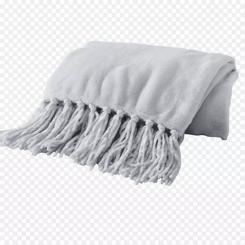 毛绒毛毯条纹绒毯