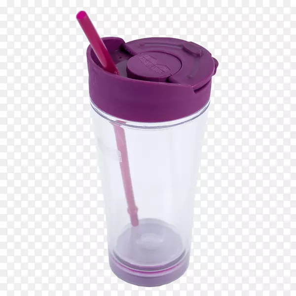 杯形塑料紫色酒杯-紫色图样