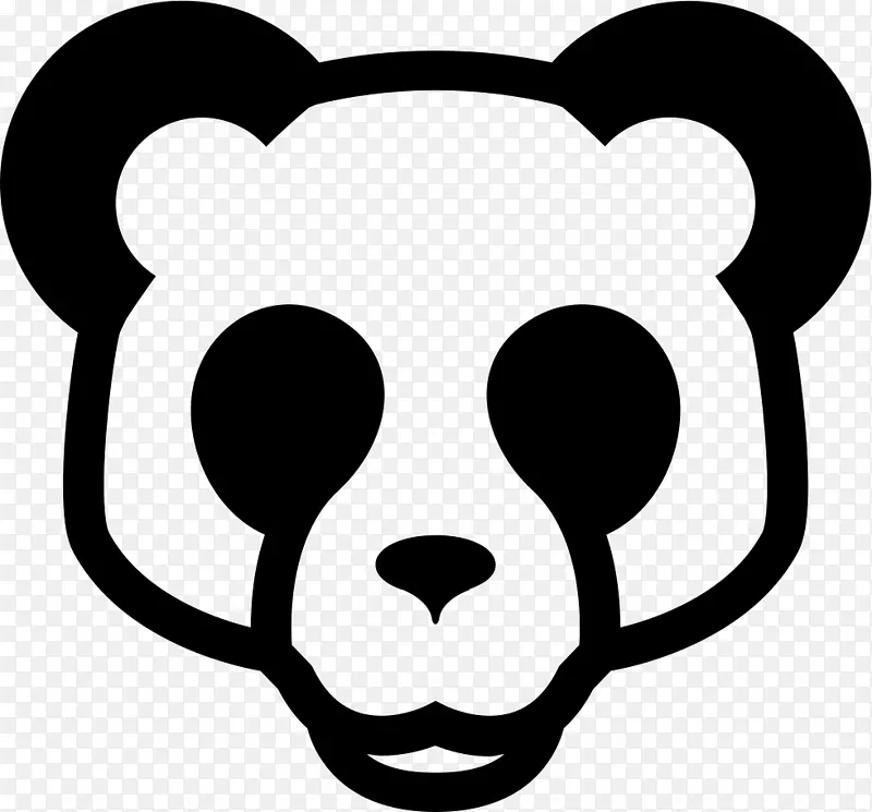 大熊猫熊电脑图标剪辑艺术熊