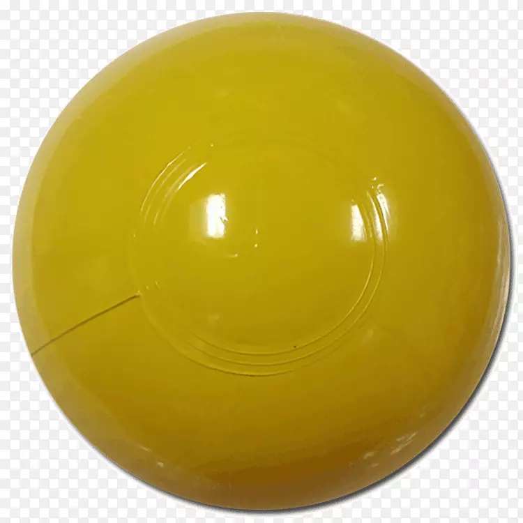 沙滩球黄色球体-黄色沙滩球