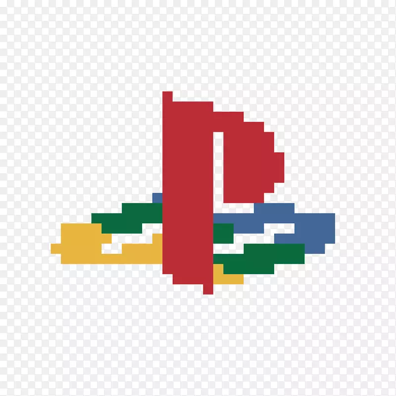 PlayStation 2徽标像素艺术PlayStation 4-球衣麦克风剪贴画
