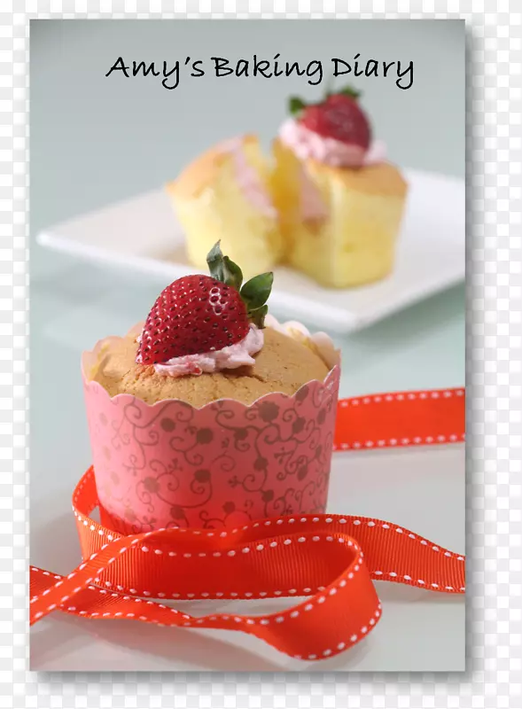 摩丝奶酪蛋糕松饼冷冻甜点甜味草莓