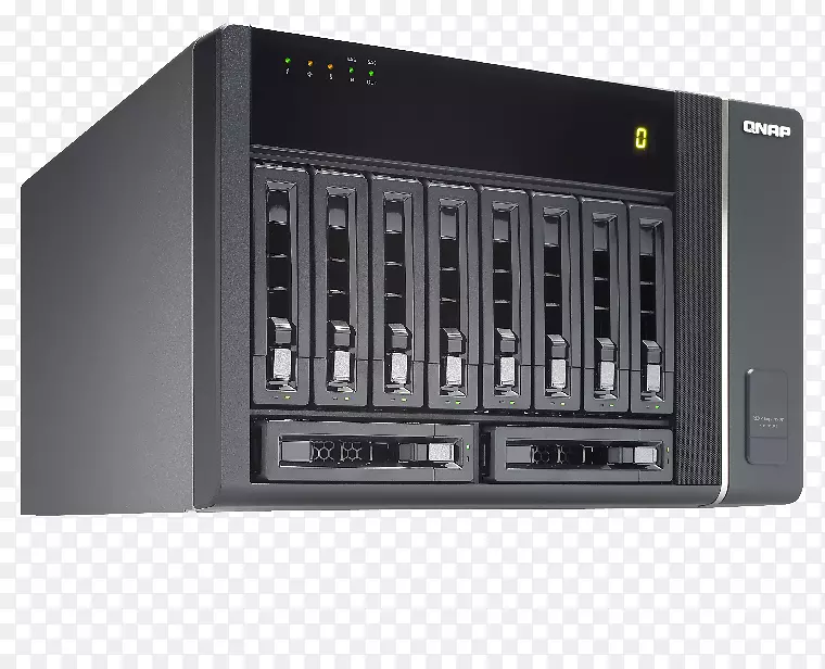 磁盘阵列计算机案例和外壳计算机服务器网络存储系统QNAP系统公司。