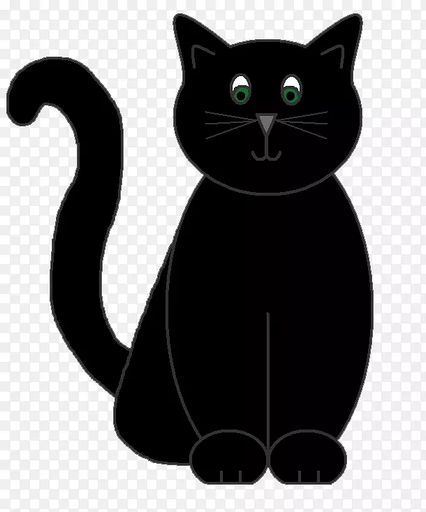 黑猫孟买猫家用短毛猫须桌面壁纸