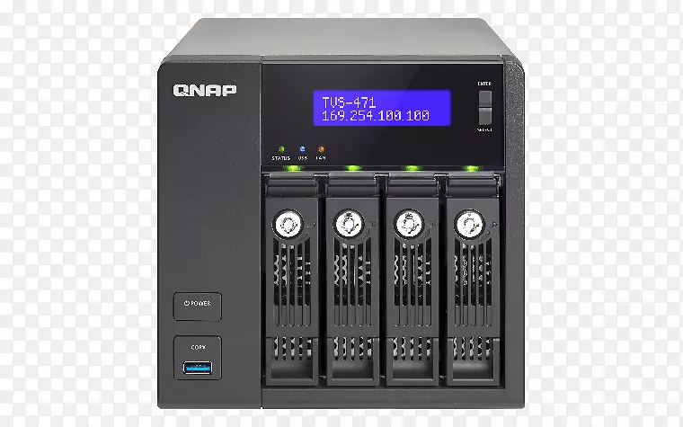 网络存储系统QNAP系统公司QNAP ts-453支持QNAP电视-471 QNAP ts-453 a