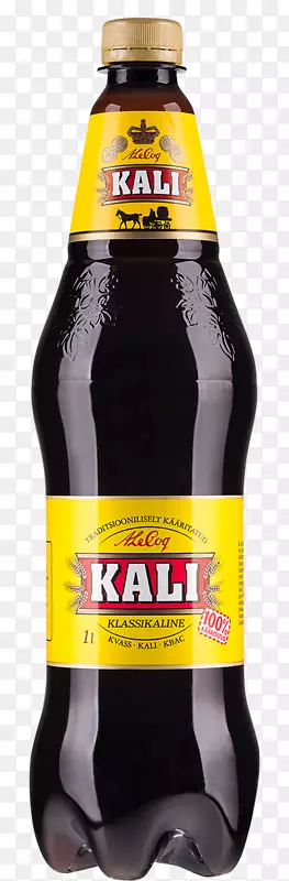 kvass柠檬水啤酒瓶汽水柠檬水