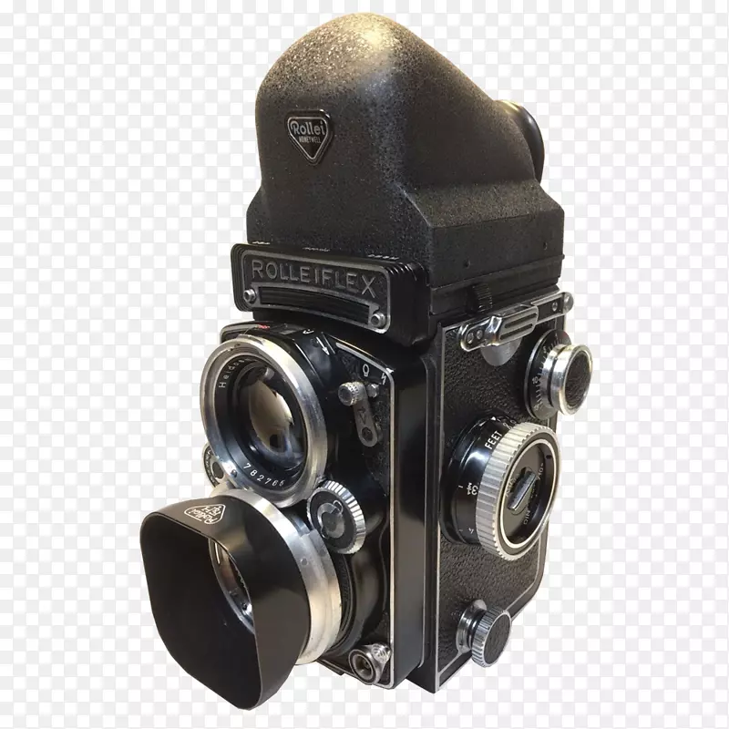 数码单反相机镜头Rolleiflex-古董盒
