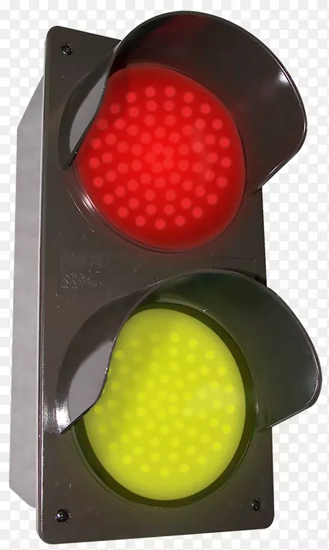 交通灯黄灯固定装置电灯