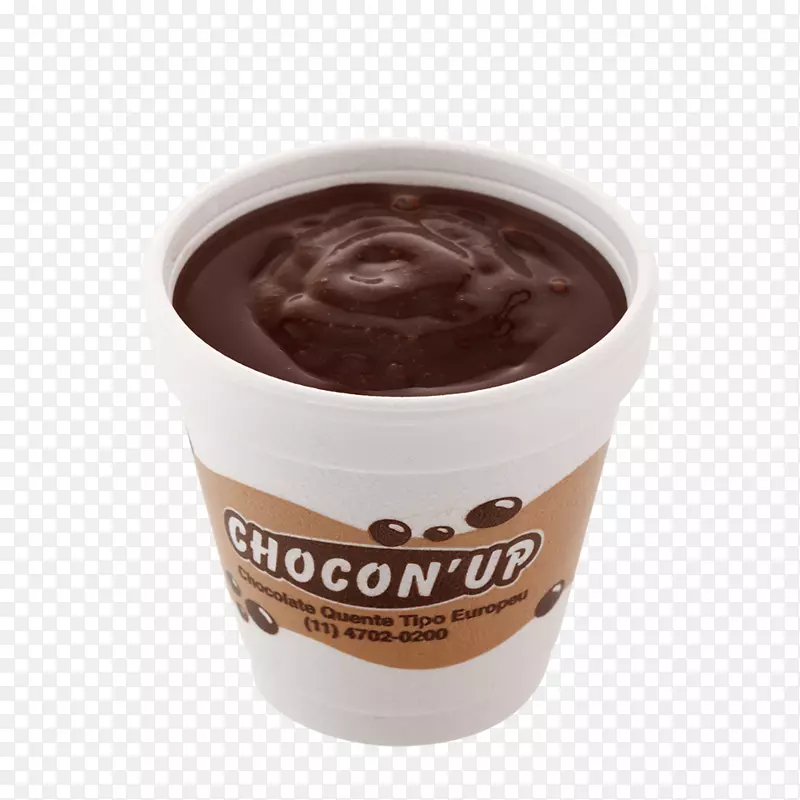 巧克力布丁热巧克力冰淇淋糖霜冰淇淋