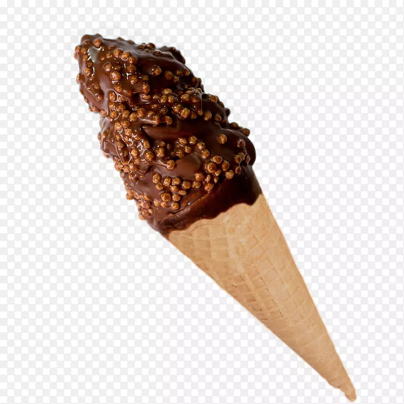 冰淇淋锥糖霜巧克力冰淇淋热巧克力冰淇淋