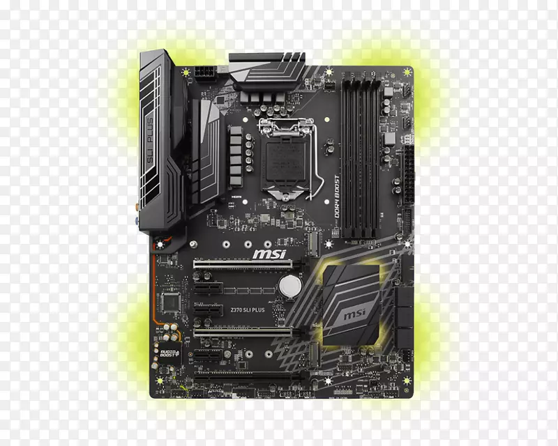 msi z 370 lga 1151 atx主板z 370 DDR4SDRAM-党建