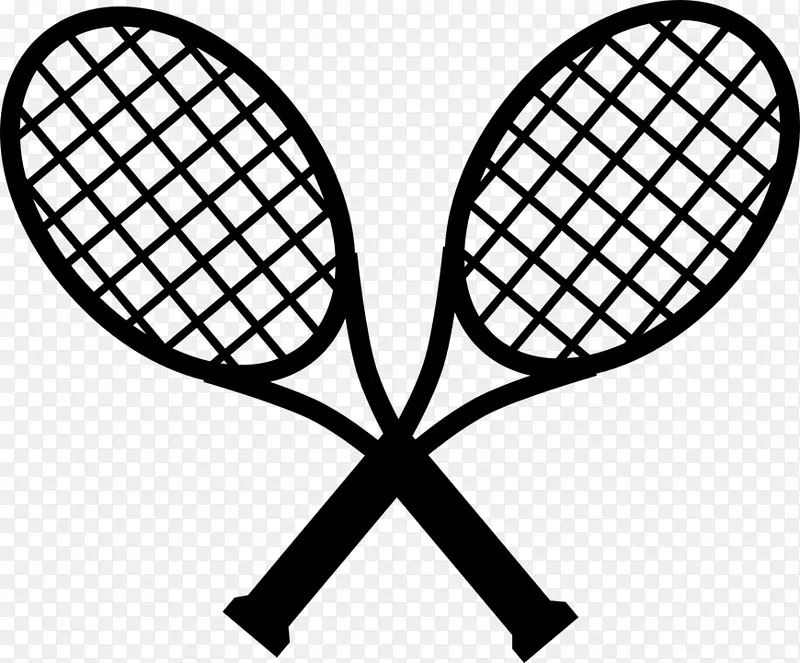 网球拍拉基塔网球剪贴画.网球