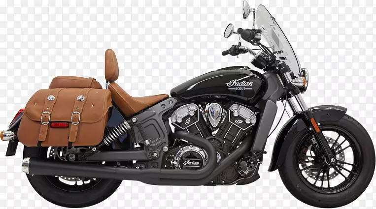 排气系统摩托车印度童子军Harley-Davidson Bassani制造-摩托车