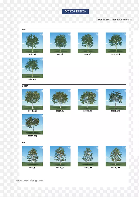 树干三维计算机图形Maxwell渲染ArchiCAD-树