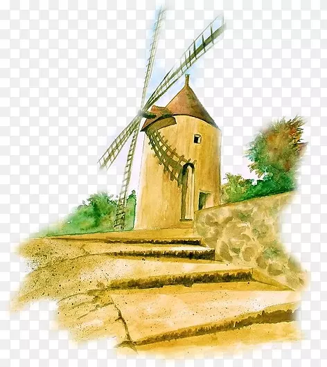 风车阿方斯·道德特磨坊