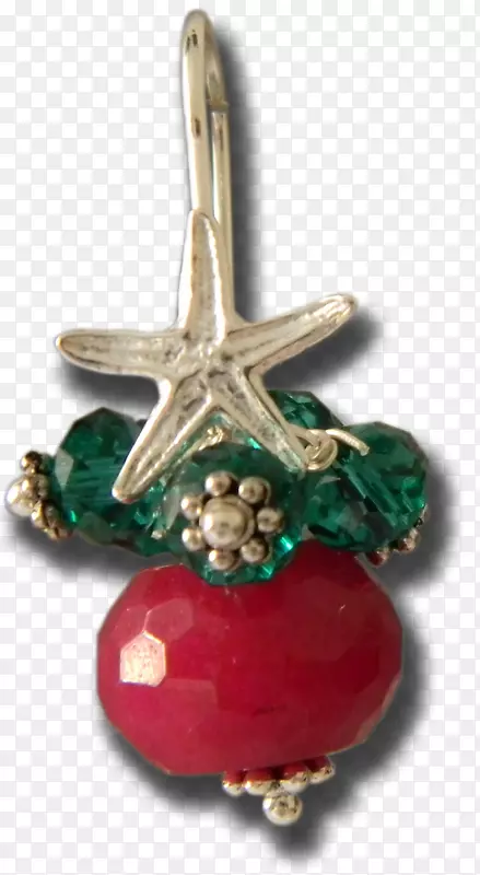 翡翠珠宝，绿松石，红宝石，吊坠-斯特拉码头