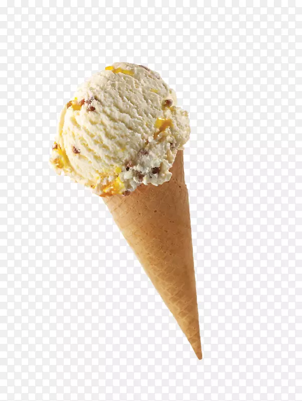 冰冰淇淋圆锥形果酱芝士蛋糕冰淇淋