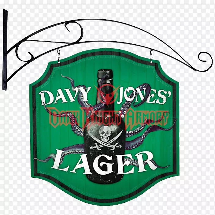 酒吧医疗标志酒馆金属啤酒-Davy Jones