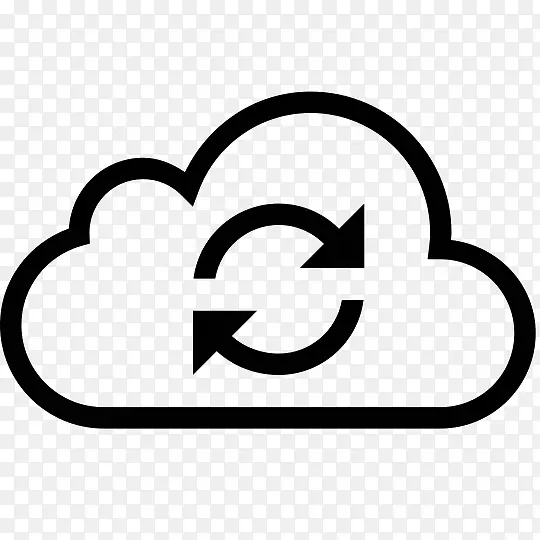 云计算云存储计算机图标iCloud计算机软件云计算
