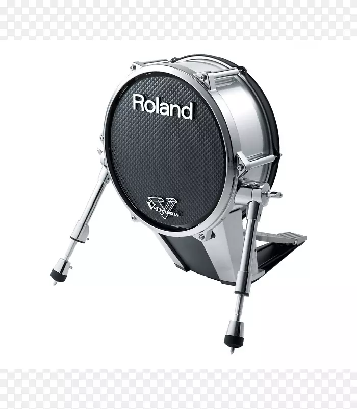 罗兰v-鼓，低音鼓，电子鼓.鼓