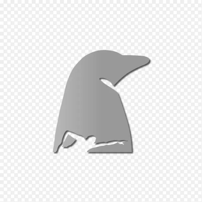海豚企鹅字体-企鹅游泳