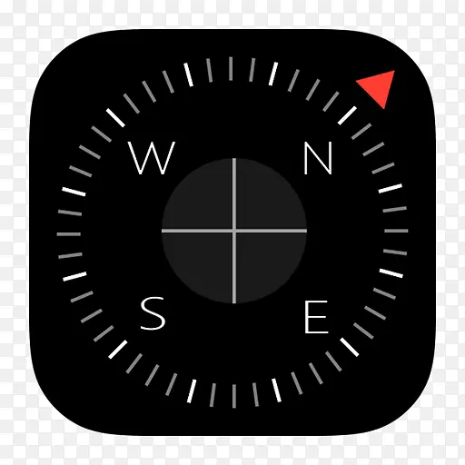 航空标准石英钟iphone-指南针图标