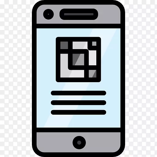 iPhone蜂窝网络手机配件短信字体-iphone