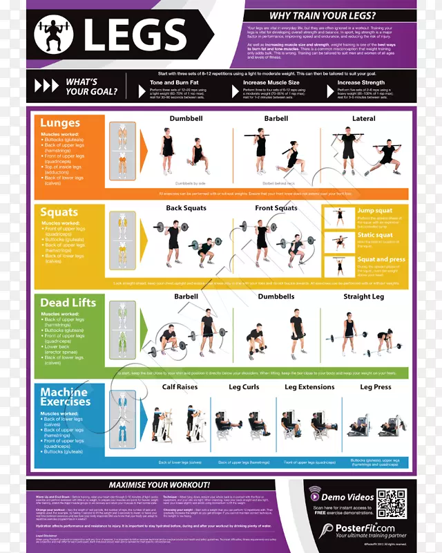健身中心健身球力量训练一般健身训练-健身海报