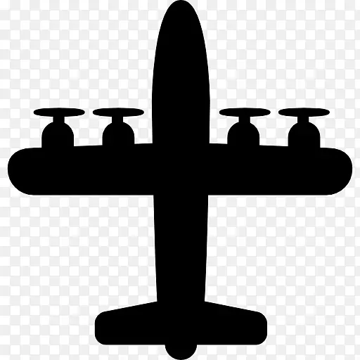 飞机电脑图标普通脚本剪辑艺术-飞机